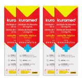 Kit 4 Unidades Antissépticos Kuramed Solução