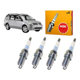 Kit 4 Velas Ignição Nissan Livina Flex 1.6 16v 2009 A 2014