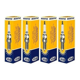 Kit 4 Velas Palio Uno Siena Punto Idea Strada Fire 8v Bkr6ed