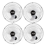 Kit 4 Ventilador Parede 60cm 200 W Vitalex + Potente Biturbo
