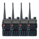 Kit 4 Walkie Talkie Dual Band