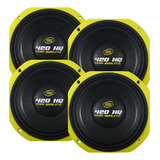 Kit 4 Woofers 8 Pol Eros Medio Alto 1680 Rms E-420 Hq 8 Ohms