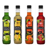 Kit 4 Xaropes Soda Italiana Dilute 500ml Escolha Seu Sabor