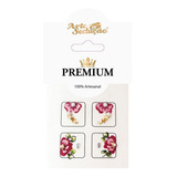 Kit 40 Adesivos De Unhas Arte Sedução Premium