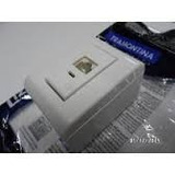 Kit 40 Caixas Sist X Sobrepor C/ Conector Rj45 Cat6 Keystone