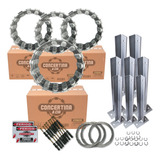 Kit 40 Metros Cerca Concertina + Kit De Instalação Facil