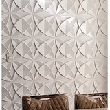 Kit 40 Placas Pvc 3d Revestimento De Parede Decorativa 25 Cm
