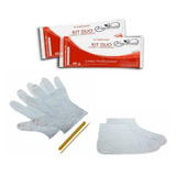 Kit 40 Un Duo Pedicure E Manicure Com Creme, Lixa E Palito
