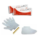 Kit 40 Un Duo Pedicure E Manicure Com Creme, Lixa E Palito