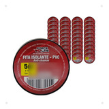 Kit 40pç Fita Isolante Forceline 18mm X 5mts Antichama 