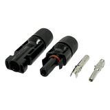Kit 40x Par Conector Mc4 Energia Fotovoltaica Painel Solar