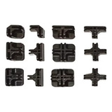 Kit 41 Conectivos P/ Montagem Balcão Estante Vidro Tela 4mm