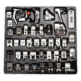 Kit 42 Peças Calcador Sapata Máquina De Costura Doméstica