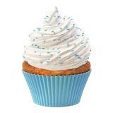 Kit 45 Forminha Cupcake Impermeável Formas Papel Forneavel