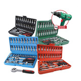 Kit 46 Chave Catraca Jogo De Soquetes Allen Torx Ferramentas