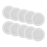 Kit 46 Grade Grelha Ventilação Redonda 150mm Tela Integrada