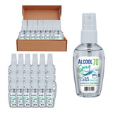 Kit 48 Álcool Líquido 70% De Bolso Spray 60ml Atacado Barato