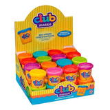 Kit 48 Potes Potinho De Massinha Massa De Modelar Divertoys