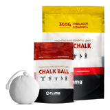Kit 4climb Magnésio Bola Chalk Ball 56g + Super Chalk 300g