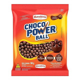 Kit 4un Choco Power Ball Chocolate Crocante 500g Mavalerio