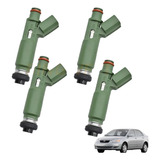 Kit 4x Bico Injetor Corolla Xei 1.8 2003 A 2008 2325022040 