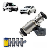 Kit 4x Bico Injetor Kangoo Sandero Clio 1.6 16v Flex Iwp 179
