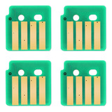 Kit 4x Cores Chip Toner Xerox Versalink C7020 C7025 C7030