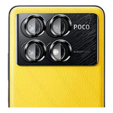Kit 4x Películas Câmera Preto Para Xiaomi Poco X6 Pro 5g