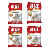 Kit 4x Vit Ade Suplemento Vitamínico 1kg Calbos Original 
