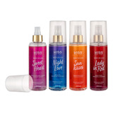 Kit 4x1 Coleção 2023 Body Splash Corporal Kiss New York