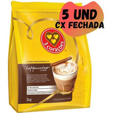 Kit 5 - Capuccino Tres 3 Coracoes 1kg Para Maquinas Vending