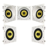 Kit 5.0 Caixa De Embutir Jbl 3x Ci6sa Plus + 2x Ci6s Plus