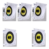 Kit 5.0 Jbl Ci6sa Plus + Ci6s Plus Caixa De Embutir No Teto
