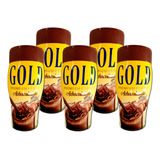 Kit 5 Achocolatado Gold Diet Vitaminado Premium Zero Açúcar