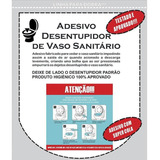 Kit 5 Adesivo Desentupir Vaso Sanitário