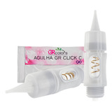 Kit 5 Agulha Gr Colors 1 Ponta Microagulha Fine 0.30mm Click