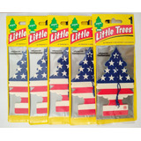 Kit 5 Árvores Little Trees Aromatizante Vanilla Importado