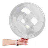 Kit 5 Balão Bubble Cristal Transparente 18 Polegadas 45cm