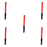 Kit 5 Bastão Sinalizador De Trânsito Led Profissional Grande