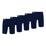 Kit 5 Bermuda Cueca Térmica Masculina Anti Assadura Corrida