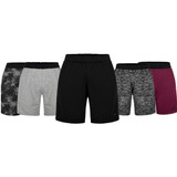 Kit 5 Bermuda Short Masculino Moletom Academia Fitnes 2022