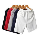 Kit 5 Bermudas De Moletom Academia Treino Atacado Passeio