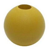 Kit 5 Bolinha 5cm P/ Terminal Cabo De Aço Academia Amarela
