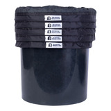 Kit 5 Bolsas Para Extração 10litros Hash Ice Bubble Bag Grow
