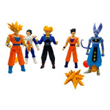 Boneco Goku Super Saiyan Dragon Ball Super 16cm F0099-5 Fun