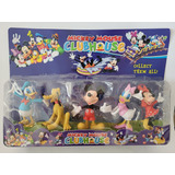 Kit 5 Bonecos Mickey Minnie Donald