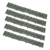 Kit 5 Borrachas Peças Teclado Roland E50 Frete Gratis