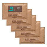 Kit 5 Boveda 62% 8g - Controlador De Umidade Alimentos Ervas