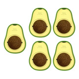 Kit 5 Brinquedo P/ Gato Abacate Catnip Erva Gato Atacado Pet