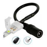 Kit 5 Cabo Conector Emenda Fita Led 2 Vias 10mm 5050 Plugp4 
